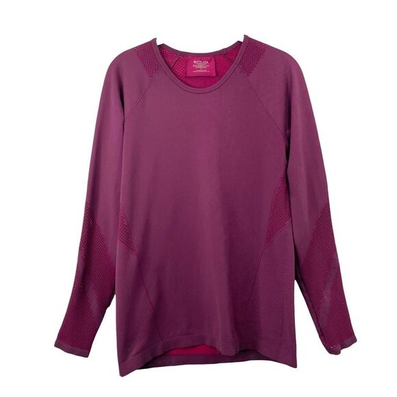 Athleta Tops - Athleta Caliber long sleeve‎ Top Burgundy red Size L